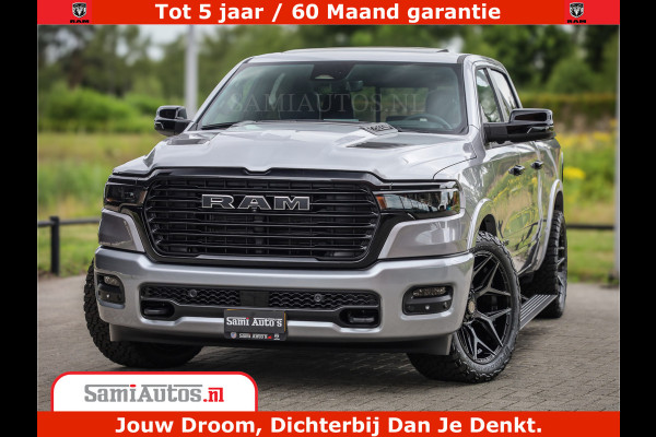 Dodge Ram 1500 Night Premium | Full Option | De Meest Luxe Pick-Up in zijn Klasse | Comfortabele Dubbele Cabine met Royale 5 Zitplaatsen | BPM vrij | Nu Leverbaar uit Voorraad | Voorraad Nr 2215 - 4984
