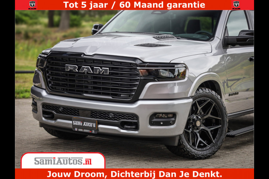 Dodge Ram 1500 Night Premium | Full Option | De Meest Luxe Pick-Up in zijn Klasse | Comfortabele Dubbele Cabine met Royale 5 Zitplaatsen | BPM vrij | Nu Leverbaar uit Voorraad | Voorraad Nr 2215 - 4984