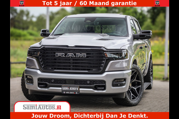Dodge Ram 1500 Night Premium | Full Option | De Meest Luxe Pick-Up in zijn Klasse | Comfortabele Dubbele Cabine met Royale 5 Zitplaatsen | BPM vrij | Nu Leverbaar uit Voorraad | Voorraad Nr 2215 - 4984
