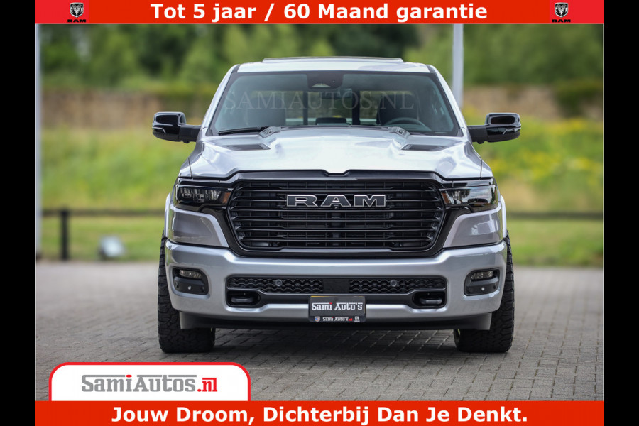 Dodge Ram 1500 Night Premium | Full Option | De Meest Luxe Pick-Up in zijn Klasse | Comfortabele Dubbele Cabine met Royale 5 Zitplaatsen | BPM vrij | Nu Leverbaar uit Voorraad | Voorraad Nr 2215 - 4984