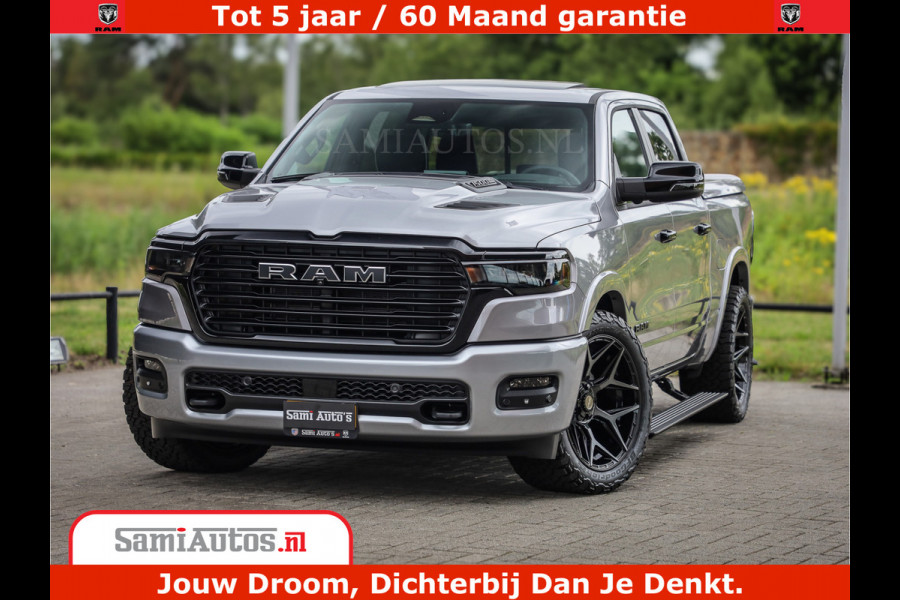 Dodge Ram 1500 Night Premium | Full Option | De Meest Luxe Pick-Up in zijn Klasse | Comfortabele Dubbele Cabine met Royale 5 Zitplaatsen | BPM vrij | Nu Leverbaar uit Voorraad | Voorraad Nr 2215 - 4984