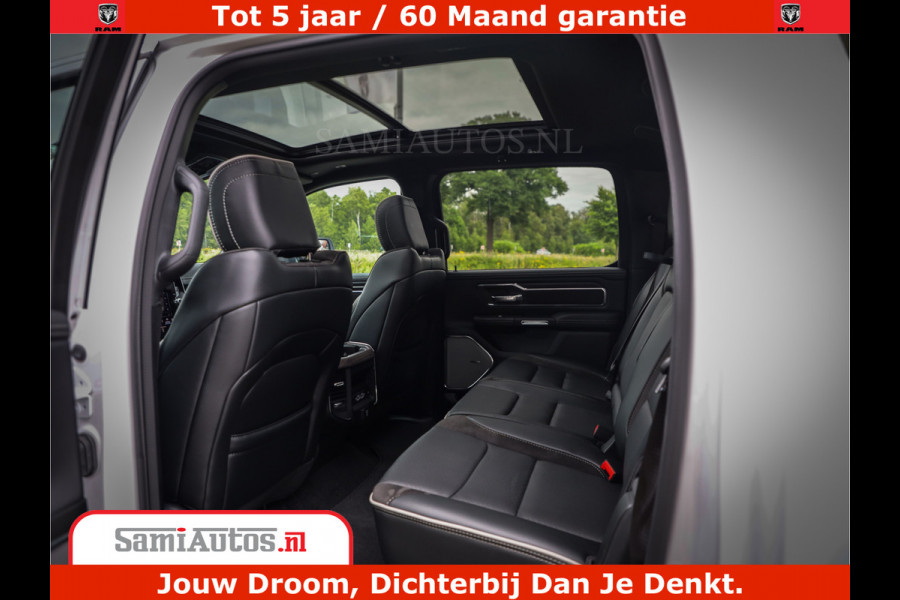 Dodge Ram 1500 Laramie Night | 420Pk 636 Nn | Extra Groot Scherm + Passagiers Scherm | Comfortabele Dubbele Cabine met Royale 5 Zitplaatsen | Nu Leverbaar uit Voorraad | Voorraad Nr 2223 - 5047