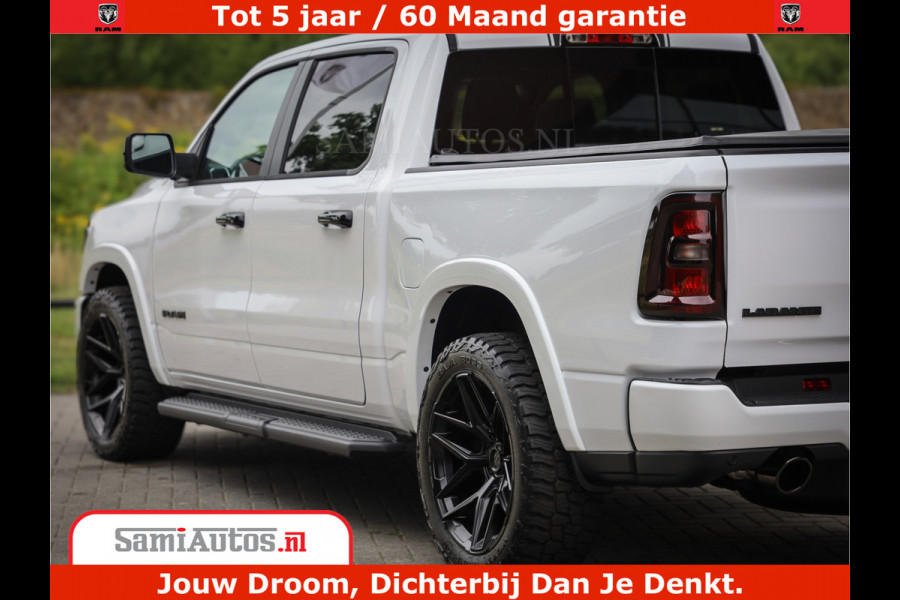 Dodge Ram 1500 Laramie Night | 420Pk 636 Nn | Extra Groot Scherm + Passagiers Scherm | Comfortabele Dubbele Cabine met Royale 5 Zitplaatsen | Nu Leverbaar uit Voorraad | Voorraad Nr 2223 - 5047