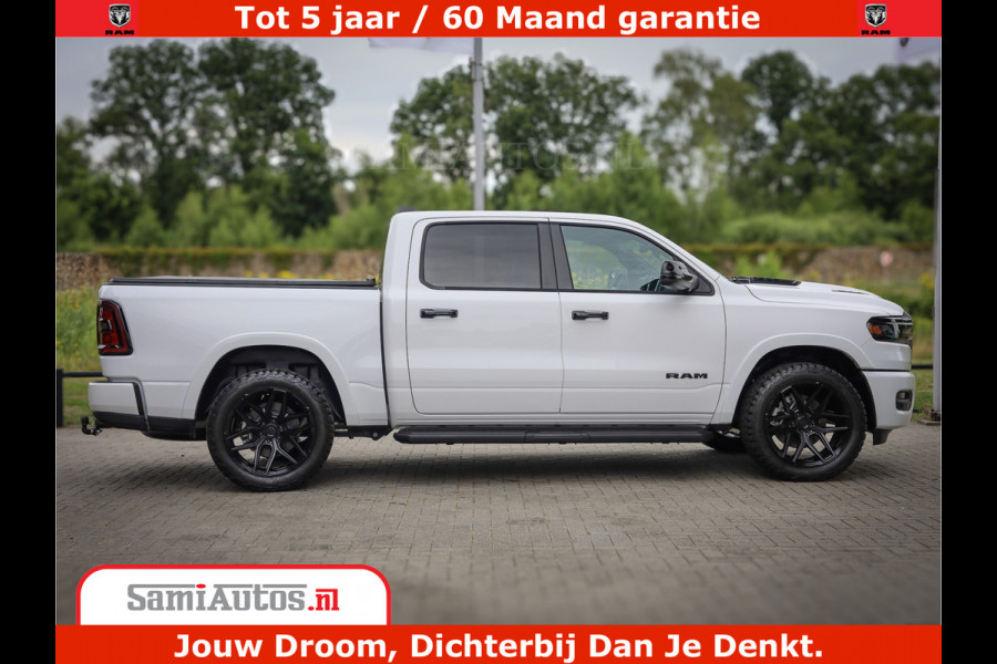 Dodge Ram 1500 Laramie Night | 420Pk 636 Nn | Extra Groot Scherm + Passagiers Scherm | Comfortabele Dubbele Cabine met Royale 5 Zitplaatsen | Nu Leverbaar uit Voorraad | Voorraad Nr 2223 - 5047