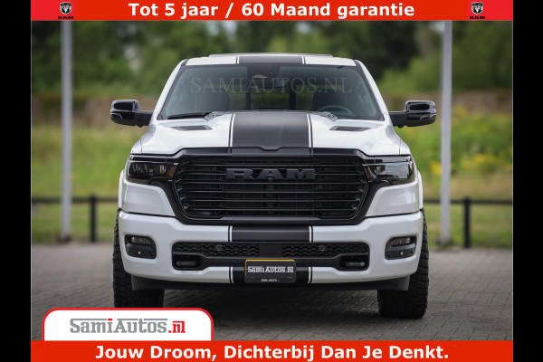 Dodge Ram 1500 Laramie Night | 420Pk 636 Nn | Extra Groot Scherm + Passagiers Scherm | Comfortabele Dubbele Cabine met Royale 5 Zitplaatsen | Nu Leverbaar uit Voorraad | Voorraad Nr 2223 - 5047