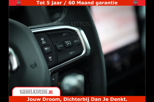 Dodge Ram 1500 Laramie Night | 420Pk 636 Nn | Extra Groot Scherm + Passagiers Scherm | Comfortabele Dubbele Cabine met Royale 5 Zitplaatsen | Nu Leverbaar uit Voorraad | Voorraad Nr 2223 - 5047