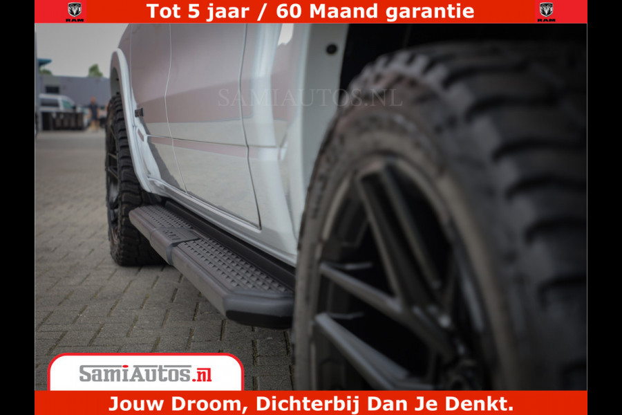Dodge Ram 1500 Laramie Night | 420Pk 636 Nn | Extra Groot Scherm + Passagiers Scherm | Comfortabele Dubbele Cabine met Royale 5 Zitplaatsen | Nu Leverbaar uit Voorraad | Voorraad Nr 2223 - 5047