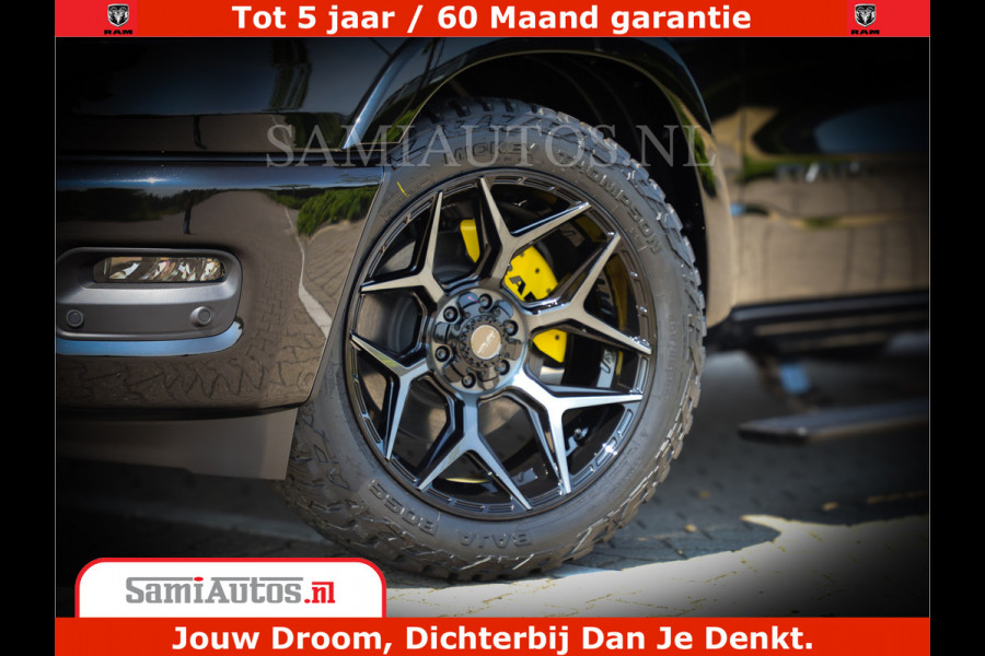 Dodge Ram 1500 Limited Night H.O 540HP 706Nm | Massage + Full Option | De Meest Luxe en Volle Pick-Up in zijn Klasse | Comfortabele Dubbele Cabine met Royale 5 Zitplaatsen | BPM vrij | Nu Leverbaar uit Voorraad | Voorraad Nr 2295 - 8559