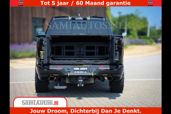 Dodge Ram 1500 Limited Night H.O 540HP 706Nm | Massage + Full Option | De Meest Luxe en Volle Pick-Up in zijn Klasse | Comfortabele Dubbele Cabine met Royale 5 Zitplaatsen | BPM vrij | Nu Leverbaar uit Voorraad | Voorraad Nr 2295 - 8559