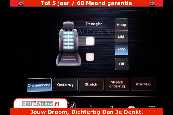 Dodge Ram 1500 Limited Night H.O 540HP 706Nm | Massage + Full Option | De Meest Luxe en Volle Pick-Up in zijn Klasse | Comfortabele Dubbele Cabine met Royale 5 Zitplaatsen | BPM vrij | Nu Leverbaar uit Voorraad | Voorraad Nr 2302 - 7425