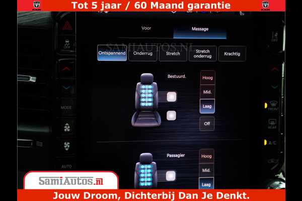 Dodge Ram 1500 Limited Night H.O 540HP 706Nm | Massage + Full Option | De Meest Luxe en Volle Pick-Up in zijn Klasse | Comfortabele Dubbele Cabine met Royale 5 Zitplaatsen | BPM vrij | Nu Leverbaar uit Voorraad | Voorraad Nr 2302 - 7425