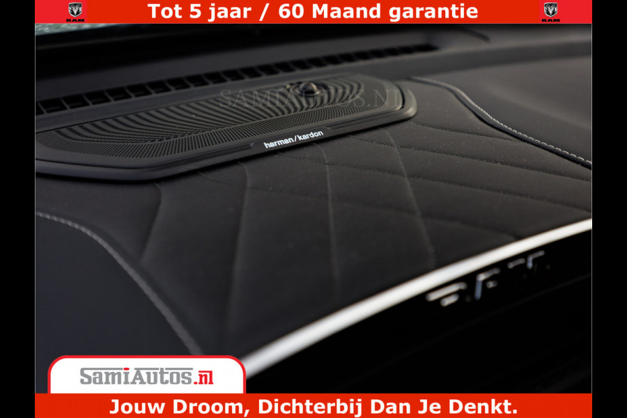 Dodge Ram 1500 Limited Night H.O 540HP 706Nm | Massage + Full Option | De Meest Luxe en Volle Pick-Up in zijn Klasse | Comfortabele Dubbele Cabine met Royale 5 Zitplaatsen | BPM vrij | Nu Leverbaar uit Voorraad | Voorraad Nr 2302 - 7425