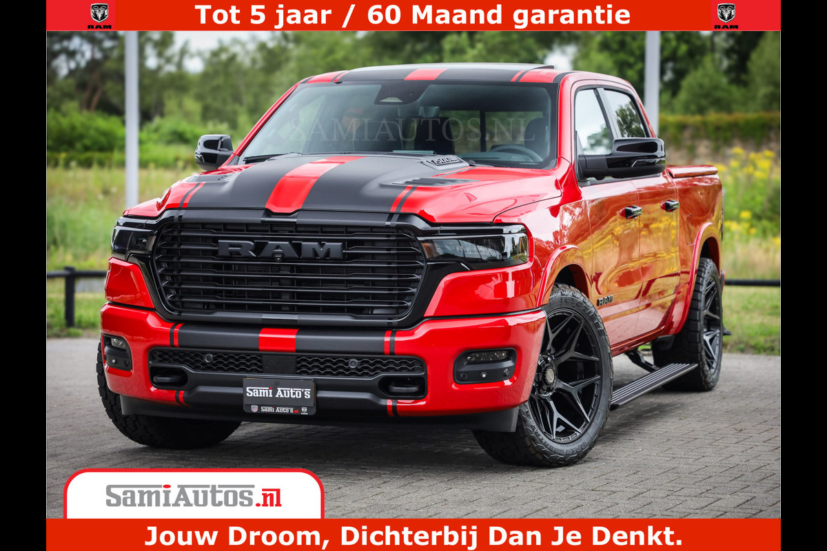 Dodge Ram 1500 Night Premium | RED DEVIL | Full Option | De Meest Luxe Pick-Up in zijn Klasse | Comfortabele Dubbele Cabine met Royale 5 Zitplaatsen | BPM vrij | Nu Leverbaar uit Voorraad | Voorraad Nr 2226 - 4993 Dodge Ram 1500 Night Premium | RED DEVIL | Full Option | De Meest Luxe Pick-Up in zijn Klasse | Comfortabele Dubbele Cabine met Royale 5 Zitplaatsen | BPM vrij | Nu Leverbaar uit Voorraad | Voorraad Nr 2226 - 4993