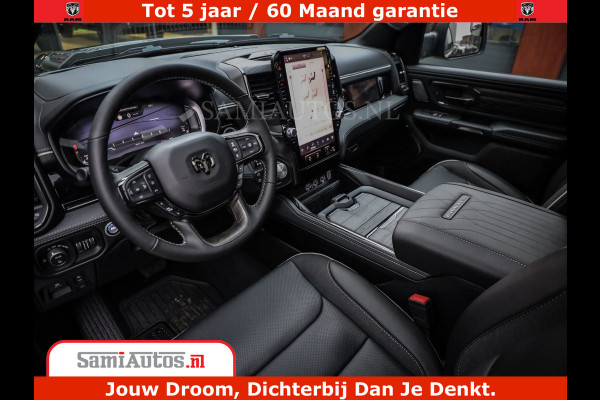 Dodge Ram 1500 Limited Night H.O 540HP 706Nm | Massage + Full Option | De Meest Luxe en Volle Pick-Up in zijn Klasse | Comfortabele Dubbele Cabine met Royale 5 Zitplaatsen | BPM vrij | Nu Leverbaar uit Voorraad | Voorraad Nr 2353 - 5412