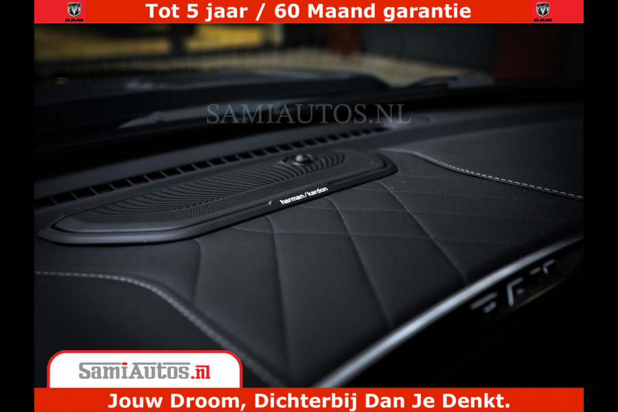 Dodge Ram 1500 Limited Night H.O 540HP 706Nm | Massage + Full Option | De Meest Luxe en Volle Pick-Up in zijn Klasse | Comfortabele Dubbele Cabine met Royale 5 Zitplaatsen | BPM vrij | Nu Leverbaar uit Voorraad | Voorraad Nr 2353 - 5412