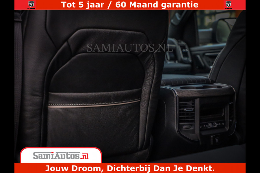 Dodge Ram 1500 Limited Night H.O 540HP 706Nm | Massage + Full Option | De Meest Luxe en Volle Pick-Up in zijn Klasse | Comfortabele Dubbele Cabine met Royale 5 Zitplaatsen | BPM vrij | Nu Leverbaar uit Voorraad | Voorraad Nr 2353 - 5412