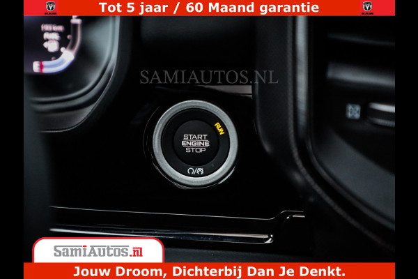 Dodge Ram 1500 Limited Night H.O 540HP 706Nm | Massage + Full Option | De Meest Luxe en Volle Pick-Up in zijn Klasse | Comfortabele Dubbele Cabine met Royale 5 Zitplaatsen | BPM vrij | Nu Leverbaar uit Voorraad | Voorraad Nr 2353 - 5412
