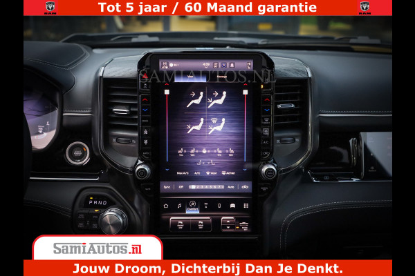Dodge Ram 1500 Limited Night H.O 540HP 706Nm | Massage + Full Option | De Meest Luxe en Volle Pick-Up in zijn Klasse | Comfortabele Dubbele Cabine met Royale 5 Zitplaatsen | BPM vrij | Nu Leverbaar uit Voorraad | Voorraad Nr 2353 - 5412