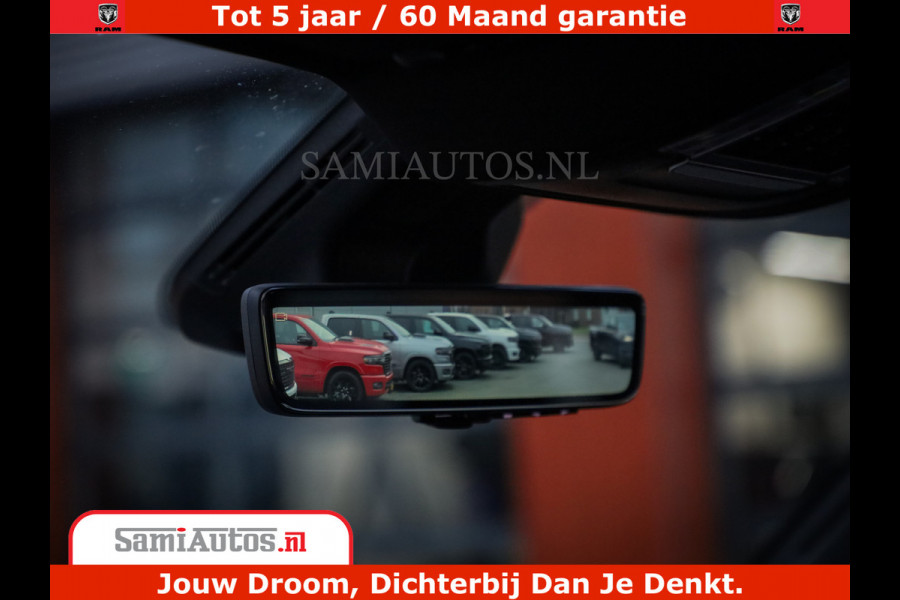 Dodge Ram 1500 Limited Night H.O 540HP 706Nm | Massage + Full Option | De Meest Luxe en Volle Pick-Up in zijn Klasse | Comfortabele Dubbele Cabine met Royale 5 Zitplaatsen | BPM vrij | Nu Leverbaar uit Voorraad | Voorraad Nr 2353 - 5412