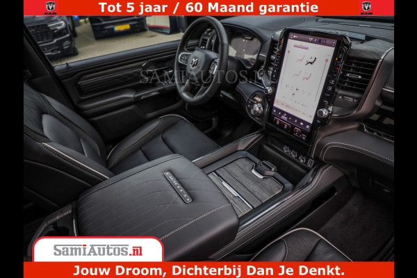 Dodge Ram 1500 Limited Night High Output 540HP 706Nm | Massage + Full Option | De Meest Luxe en Volle Pick-Up in zijn Klasse | Comfortabele Dubbele Cabine met Royale 5 Zitplaatsen | BPM vrij | Nu Leverbaar uit Voorraad | Voorraad Nr 2331 - 5133