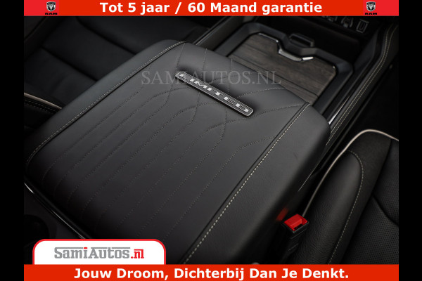Dodge Ram 1500 Limited Night High Output 540HP 706Nm | Massage + Full Option | De Meest Luxe en Volle Pick-Up in zijn Klasse | Comfortabele Dubbele Cabine met Royale 5 Zitplaatsen | BPM vrij | Nu Leverbaar uit Voorraad | Voorraad Nr 2331 - 5133