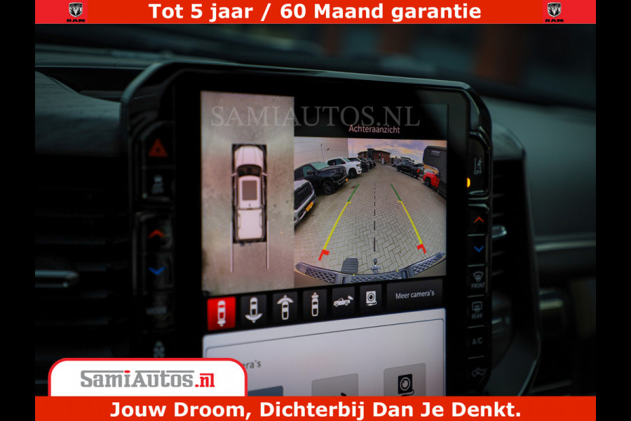 Dodge Ram 1500 Limited Night High Output 540HP 706Nm | Massage + Full Option | De Meest Luxe en Volle Pick-Up in zijn Klasse | Comfortabele Dubbele Cabine met Royale 5 Zitplaatsen | BPM vrij | Nu Leverbaar uit Voorraad | Voorraad Nr 2331 - 5133