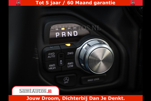 Dodge Ram 1500 Limited Night High Output 540HP 706Nm | Massage + Full Option | De Meest Luxe en Volle Pick-Up in zijn Klasse | Comfortabele Dubbele Cabine met Royale 5 Zitplaatsen | BPM vrij | Nu Leverbaar uit Voorraad | Voorraad Nr 2331 - 5133