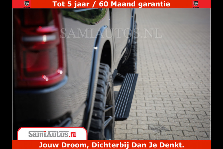 Dodge Ram 1500 Limited Night High Output 540HP 706Nm | Massage + Full Option | De Meest Luxe en Volle Pick-Up in zijn Klasse | Comfortabele Dubbele Cabine met Royale 5 Zitplaatsen | BPM vrij | Nu Leverbaar uit Voorraad | Voorraad Nr 2331 - 5133