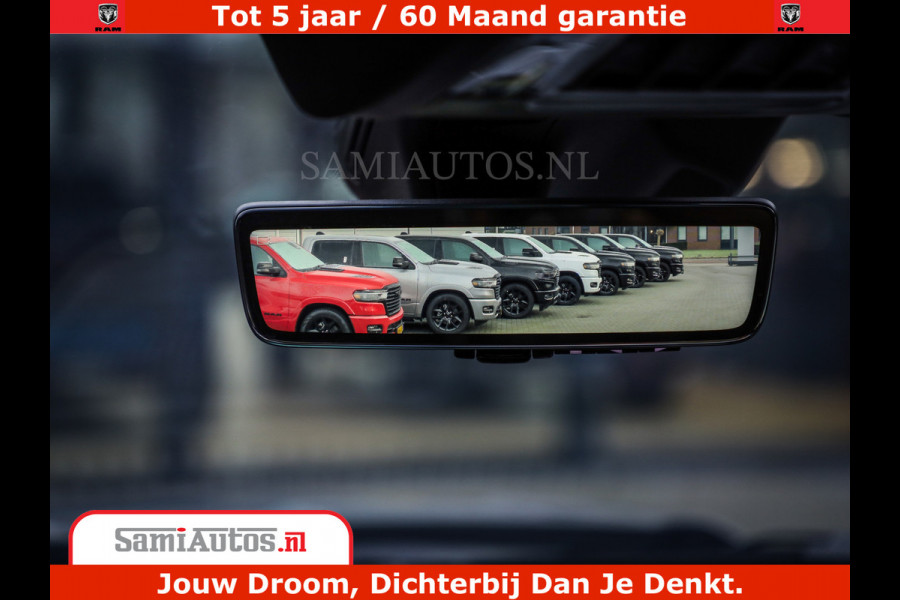 Dodge Ram 1500 Limited Night High Output 540HP 706Nm | Massage + Full Option | De Meest Luxe en Volle Pick-Up in zijn Klasse | Comfortabele Dubbele Cabine met Royale 5 Zitplaatsen | BPM vrij | Nu Leverbaar uit Voorraad | Voorraad Nr 2331 - 5133