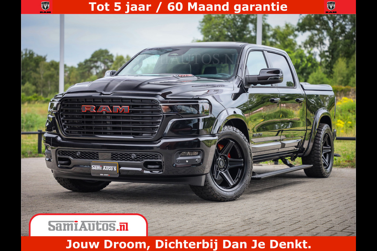 Dodge Ram 1500 Night Premium | De Meest Luxe en Volle Pick-Up in zijn Klasse | Comfortabele Dubbele Cabine met Royale 5 Zitplaatsen | BPM vrij | Nu Leverbaar uit Voorraad | Voorraad Nr 2284 - 3855 Dodge Ram 1500 Night Premium | De Meest Luxe en Volle Pick-Up in zijn Klasse | Comfortabele Dubbele Cabine met Royale 5 Zitplaatsen | BPM vrij | Nu Leverbaar uit Voorraad | Voorraad Nr 2284 - 3855