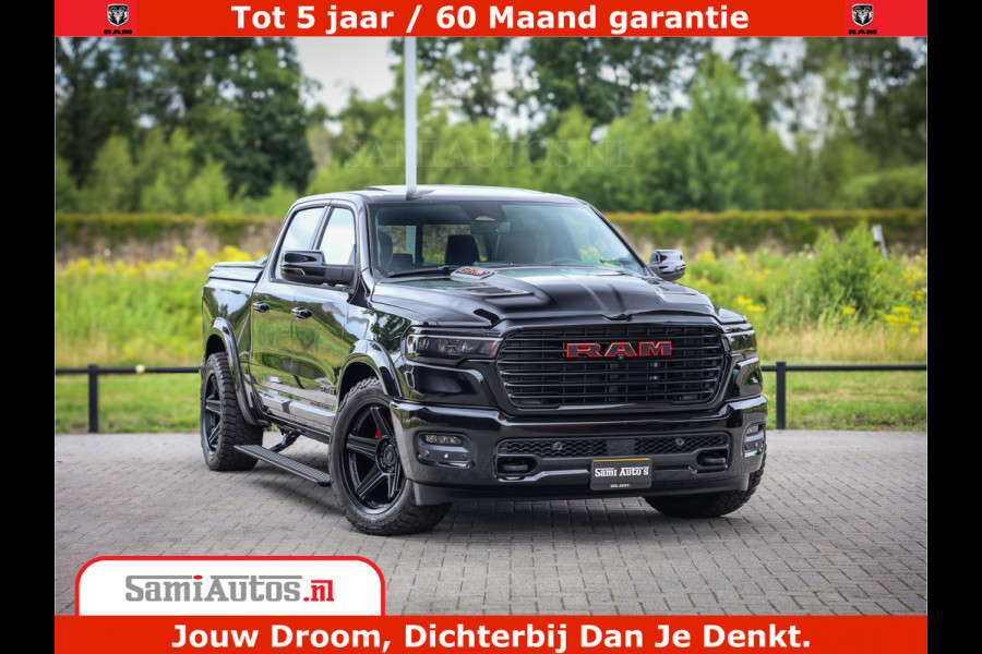 Dodge Ram 1500 Night Premium | De Meest Luxe en Volle Pick-Up in zijn Klasse | Comfortabele Dubbele Cabine met Royale 5 Zitplaatsen | BPM vrij | Nu Leverbaar uit Voorraad | Voorraad Nr 2284 - 3855