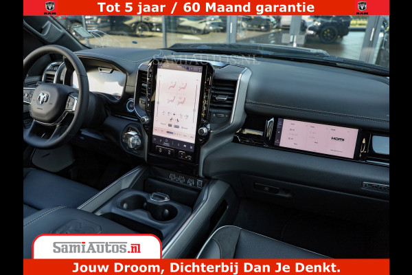 Dodge Ram 1500 Night Premium | De Meest Luxe en Volle Pick-Up in zijn Klasse | Comfortabele Dubbele Cabine met Royale 5 Zitplaatsen | BPM vrij | Nu Leverbaar uit Voorraad | Voorraad Nr 2284 - 3855