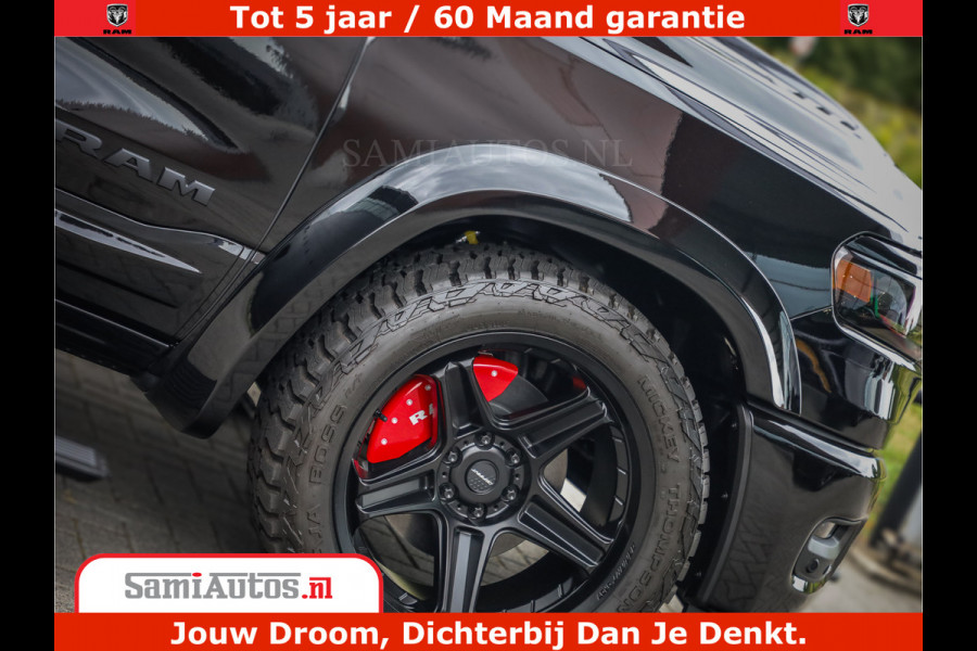 Dodge Ram 1500 Night Premium | De Meest Luxe en Volle Pick-Up in zijn Klasse | Comfortabele Dubbele Cabine met Royale 5 Zitplaatsen | BPM vrij | Nu Leverbaar uit Voorraad | Voorraad Nr 2284 - 3855