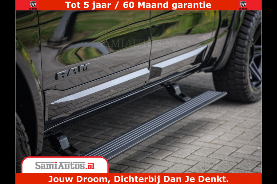 Dodge Ram 1500 Night Premium | De Meest Luxe en Volle Pick-Up in zijn Klasse | Comfortabele Dubbele Cabine met Royale 5 Zitplaatsen | BPM vrij | Nu Leverbaar uit Voorraad | Voorraad Nr 2284 - 3855