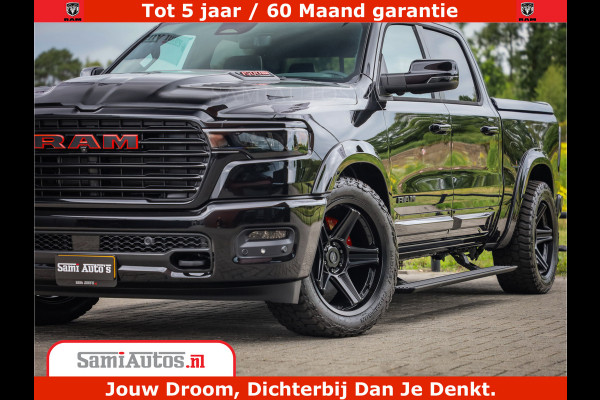 Dodge Ram 1500 Night Premium | De Meest Luxe en Volle Pick-Up in zijn Klasse | Comfortabele Dubbele Cabine met Royale 5 Zitplaatsen | BPM vrij | Nu Leverbaar uit Voorraad | Voorraad Nr 2284 - 3855