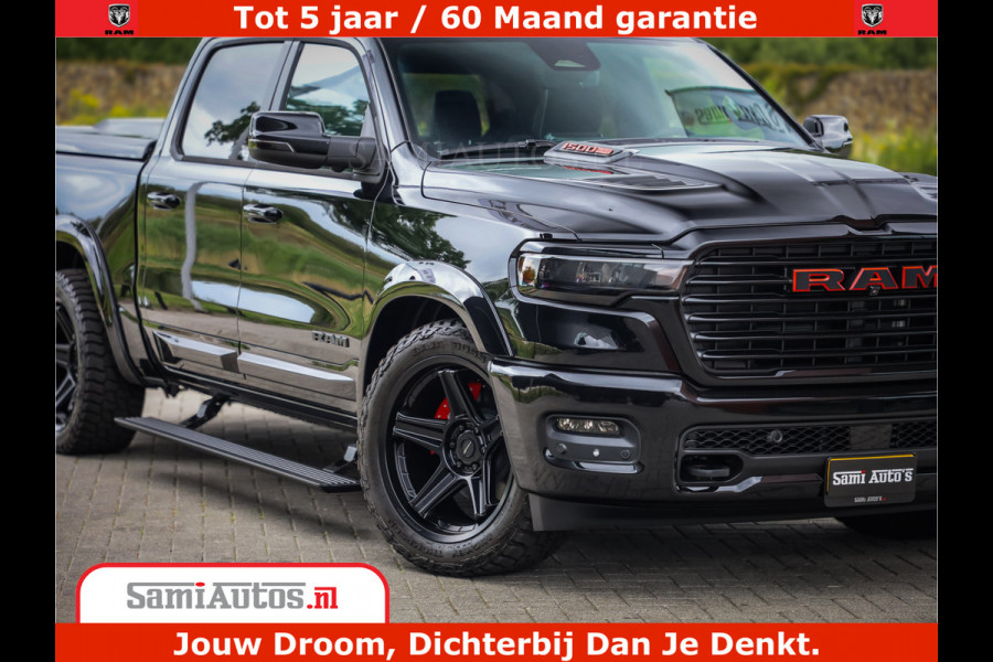 Dodge Ram 1500 Night Premium | De Meest Luxe en Volle Pick-Up in zijn Klasse | Comfortabele Dubbele Cabine met Royale 5 Zitplaatsen | BPM vrij | Nu Leverbaar uit Voorraad | Voorraad Nr 2284 - 3855