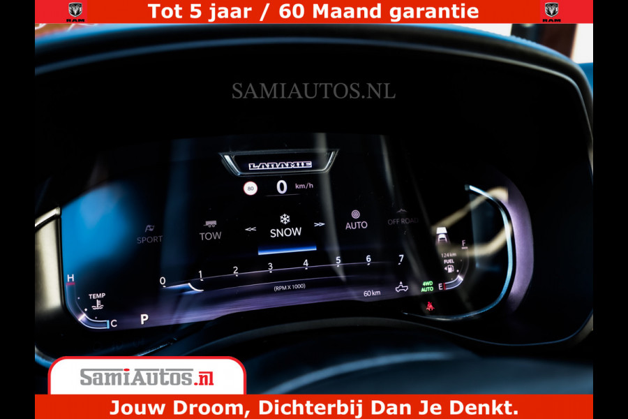 Dodge Ram 1500 Night Premium | De Meest Luxe en Volle Pick-Up in zijn Klasse | Comfortabele Dubbele Cabine met Royale 5 Zitplaatsen | BPM vrij | Nu Leverbaar uit Voorraad | Voorraad Nr 2284 - 3855