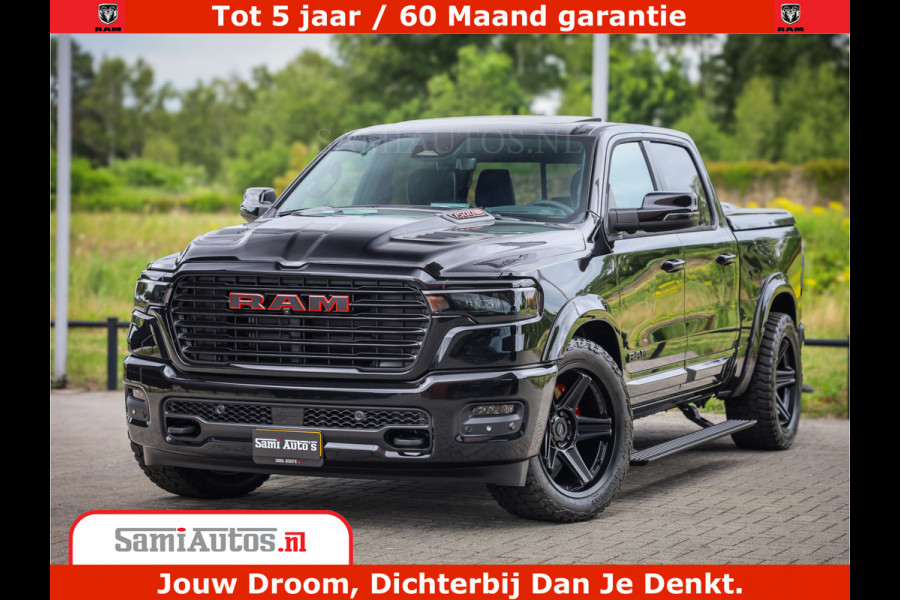 Dodge Ram 1500 Night Premium | De Meest Luxe en Volle Pick-Up in zijn Klasse | Comfortabele Dubbele Cabine met Royale 5 Zitplaatsen | BPM vrij | Nu Leverbaar uit Voorraad | Voorraad Nr 2284 - 3855