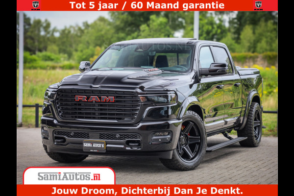 Dodge Ram 1500 Night Premium | De Meest Luxe en Volle Pick-Up in zijn Klasse | Comfortabele Dubbele Cabine met Royale 5 Zitplaatsen | BPM vrij | Nu Leverbaar uit Voorraad | Voorraad Nr 2284 - 3855