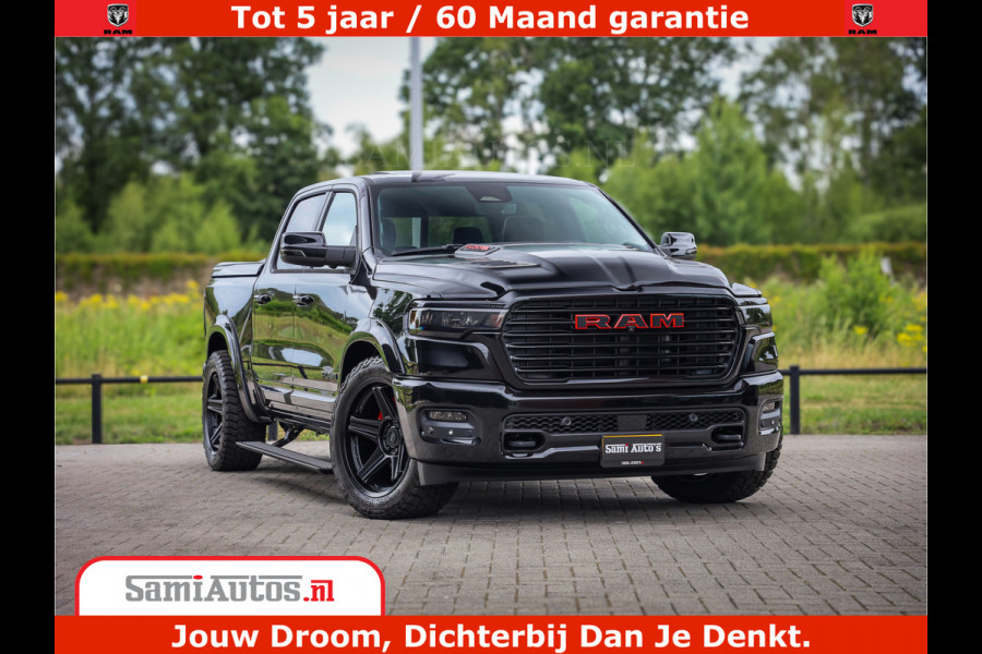 Dodge Ram 1500 Night Premium | De Meest Luxe en Volle Pick-Up in zijn Klasse | Comfortabele Dubbele Cabine met Royale 5 Zitplaatsen | BPM vrij | Nu Leverbaar uit Voorraad | Voorraad Nr 2284 - 3855