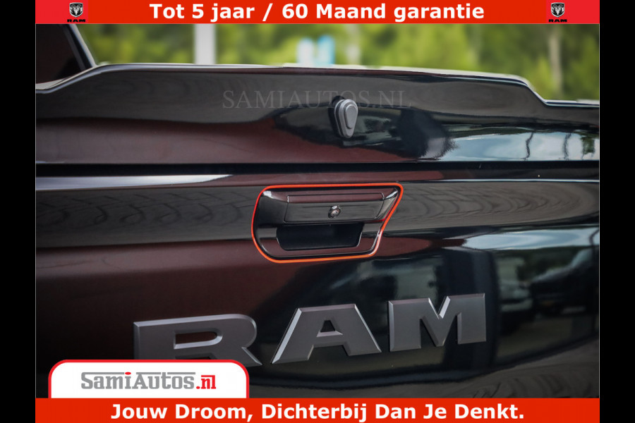 Dodge Ram 1500 Night Premium | De Meest Luxe en Volle Pick-Up in zijn Klasse | Comfortabele Dubbele Cabine met Royale 5 Zitplaatsen | BPM vrij | Nu Leverbaar uit Voorraad | Voorraad Nr 2284 - 3855