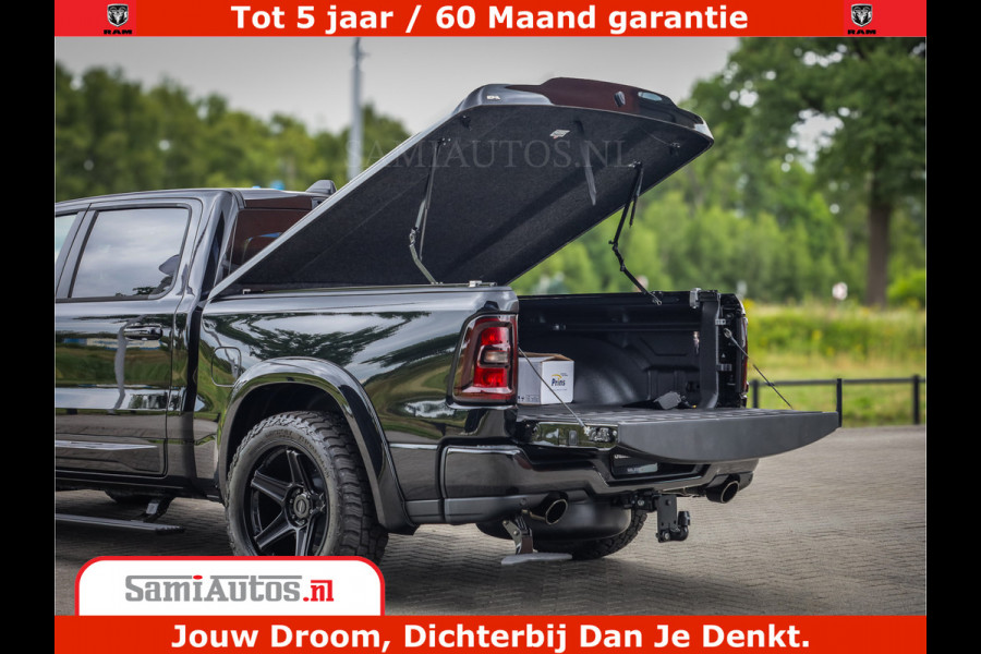 Dodge Ram 1500 Night Premium | De Meest Luxe en Volle Pick-Up in zijn Klasse | Comfortabele Dubbele Cabine met Royale 5 Zitplaatsen | BPM vrij | Nu Leverbaar uit Voorraad | Voorraad Nr 2284 - 3855