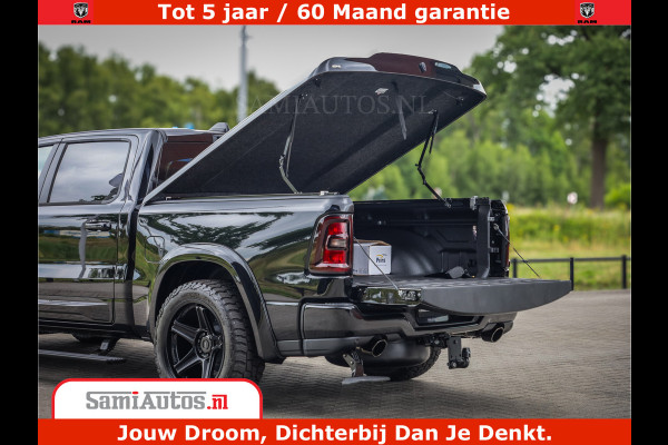 Dodge Ram 1500 Night Premium | De Meest Luxe en Volle Pick-Up in zijn Klasse | Comfortabele Dubbele Cabine met Royale 5 Zitplaatsen | BPM vrij | Nu Leverbaar uit Voorraad | Voorraad Nr 2284 - 3855