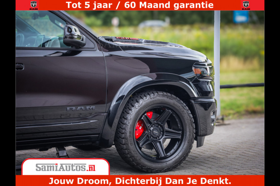 Dodge Ram 1500 Night Premium | De Meest Luxe en Volle Pick-Up in zijn Klasse | Comfortabele Dubbele Cabine met Royale 5 Zitplaatsen | BPM vrij | Nu Leverbaar uit Voorraad | Voorraad Nr 2284 - 3855