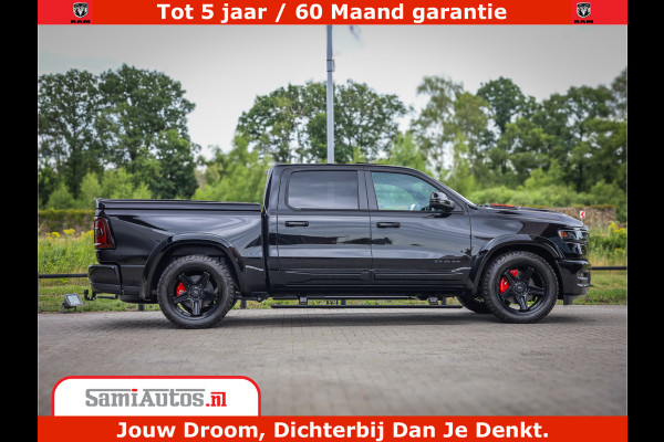 Dodge Ram 1500 Night Premium | De Meest Luxe en Volle Pick-Up in zijn Klasse | Comfortabele Dubbele Cabine met Royale 5 Zitplaatsen | BPM vrij | Nu Leverbaar uit Voorraad | Voorraad Nr 2284 - 3855