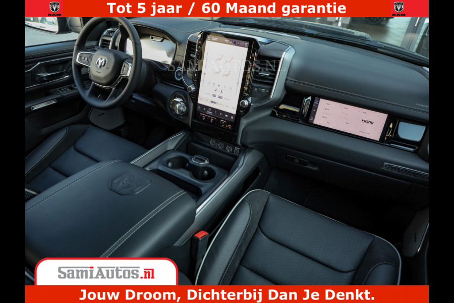 Dodge Ram 1500 Night Premium | De Meest Luxe en Volle Pick-Up in zijn Klasse | Comfortabele Dubbele Cabine met Royale 5 Zitplaatsen | BPM vrij | Nu Leverbaar uit Voorraad | Voorraad Nr 2284 - 3855