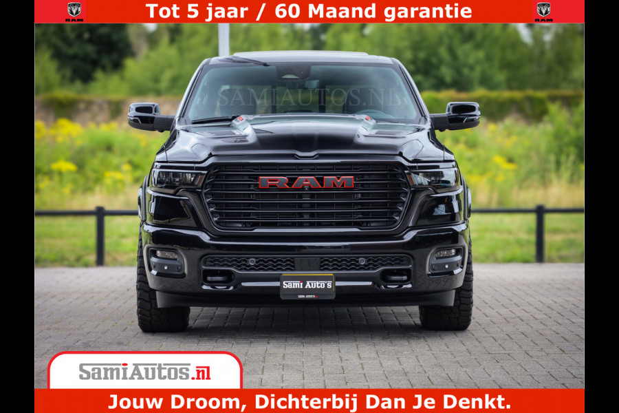 Dodge Ram 1500 Night Premium | De Meest Luxe en Volle Pick-Up in zijn Klasse | Comfortabele Dubbele Cabine met Royale 5 Zitplaatsen | BPM vrij | Nu Leverbaar uit Voorraad | Voorraad Nr 2284 - 3855