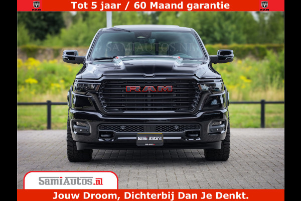 Dodge Ram 1500 Night Premium | De Meest Luxe en Volle Pick-Up in zijn Klasse | Comfortabele Dubbele Cabine met Royale 5 Zitplaatsen | BPM vrij | Nu Leverbaar uit Voorraad | Voorraad Nr 2284 - 3855