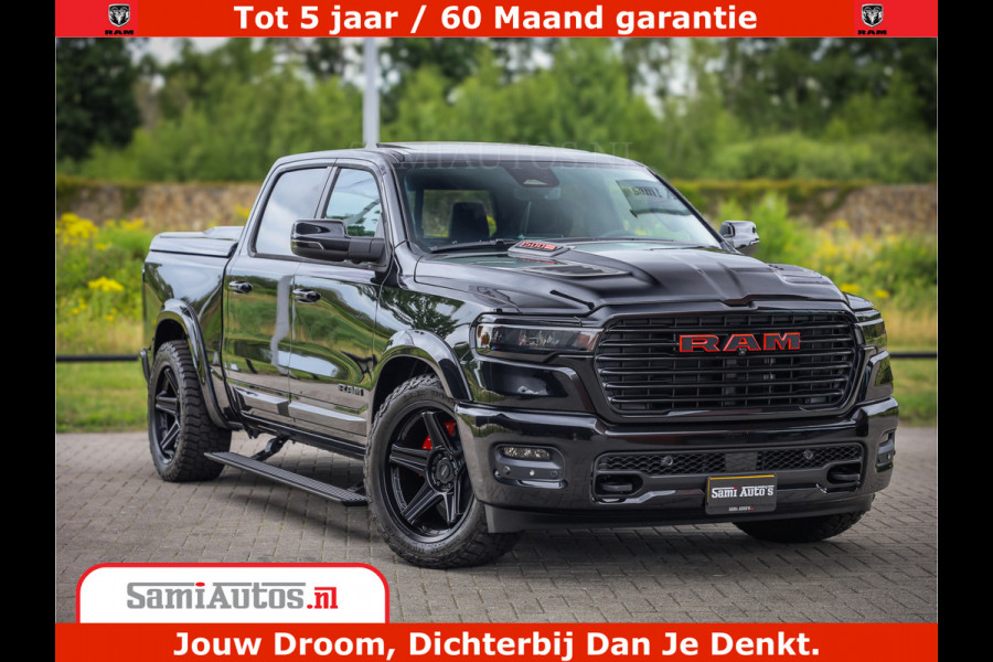 Dodge Ram 1500 Night Premium | De Meest Luxe en Volle Pick-Up in zijn Klasse | Comfortabele Dubbele Cabine met Royale 5 Zitplaatsen | BPM vrij | Nu Leverbaar uit Voorraad | Voorraad Nr 2284 - 3855