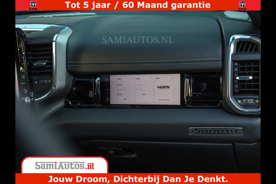 Dodge Ram 1500 Night Premium | De Meest Luxe en Volle Pick-Up in zijn Klasse | Comfortabele Dubbele Cabine met Royale 5 Zitplaatsen | BPM vrij | Nu Leverbaar uit Voorraad | Voorraad Nr 2284 - 3855